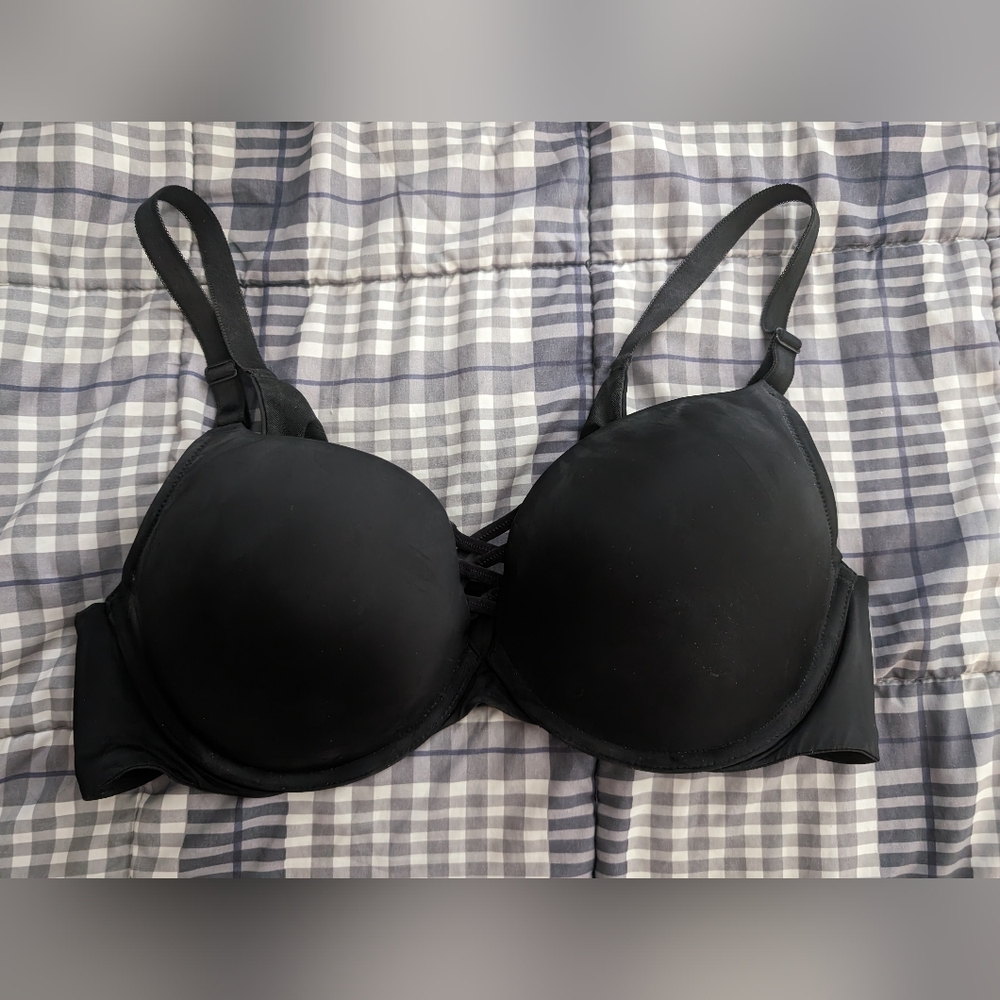 Torrid Black Plunge Bra